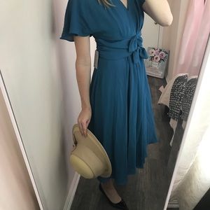 Gal meets Glam Jane Dress Teal